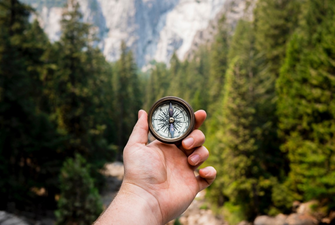 Picture of a compass